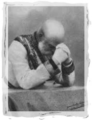 francis joseph praying-framed